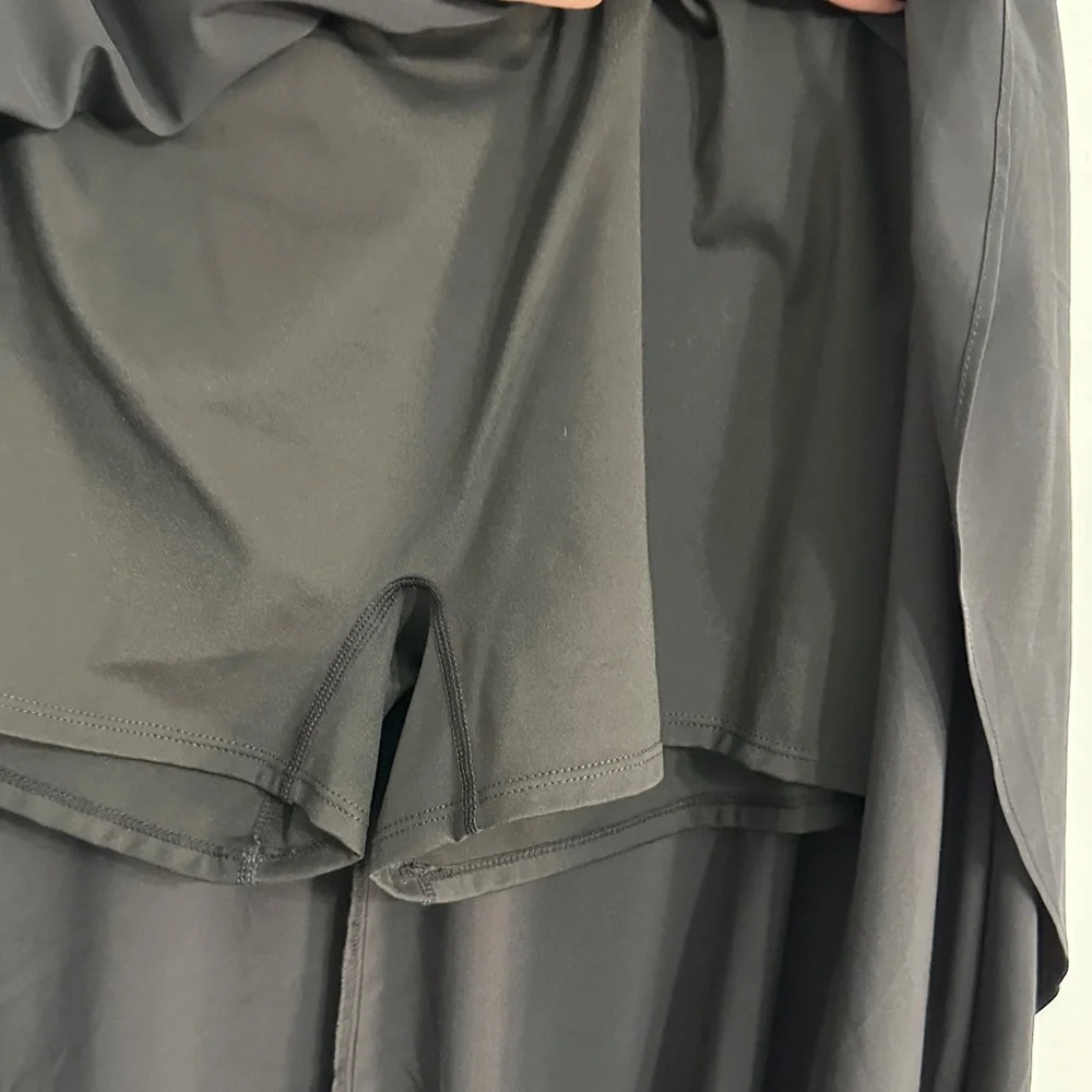 HALARA Black High Low Women's Skirt - Picture 3 of 7